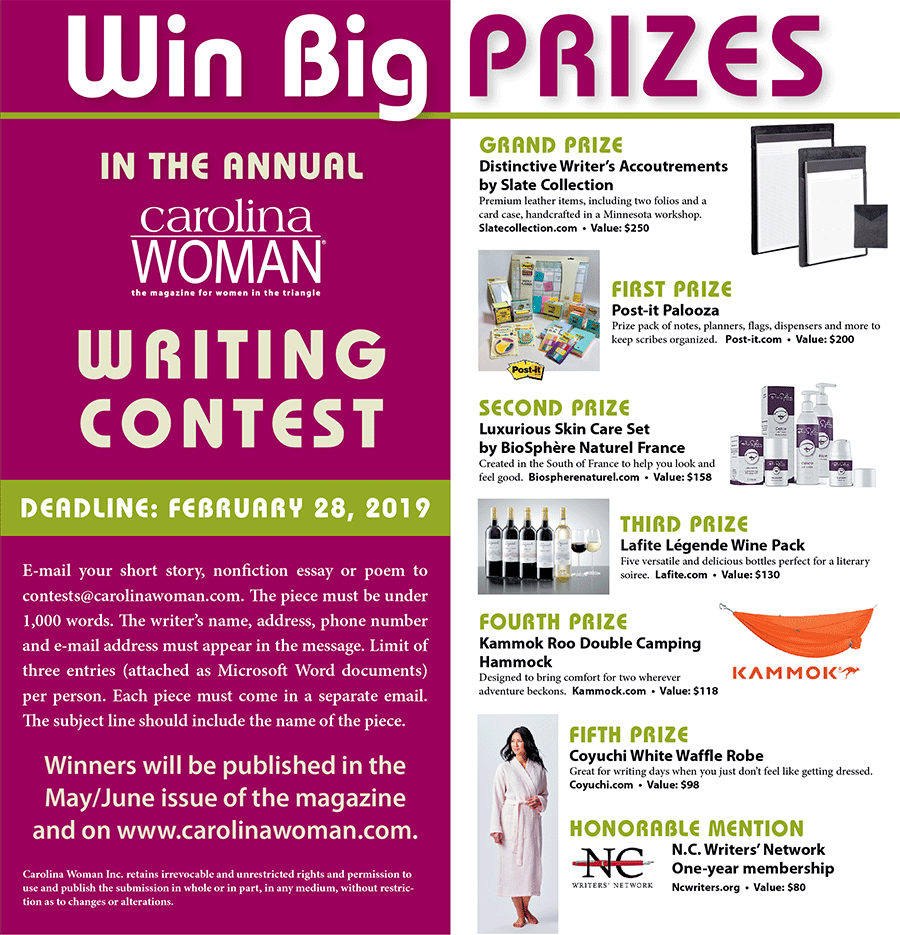 writing contest ad